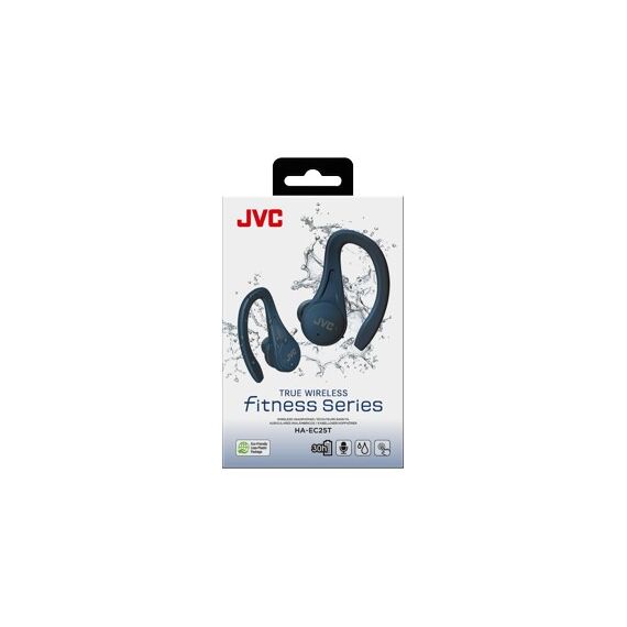 JVC HA-EC25T - in-ear headphones, blue - Bluetooth - Headsets - Techbox