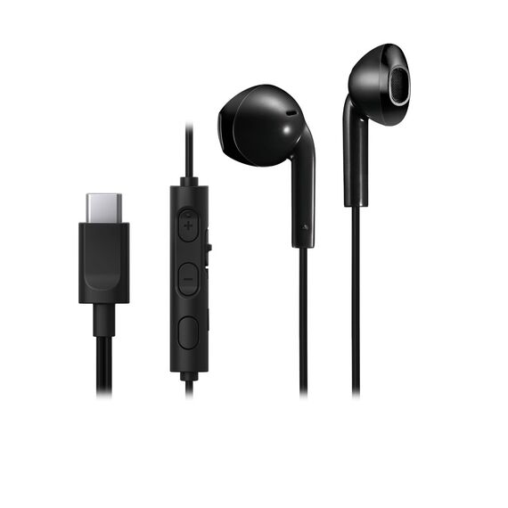 JVC HA-FR17UC In-ear wired headphones USB Type-C Black - Handsfree - Headsets - Techbox