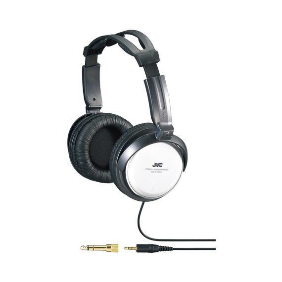 JVC HA-RX500-E Headphones Wired Head-band Music Black, White | Techbox