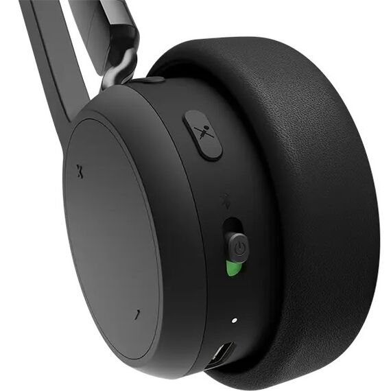 Lenovo 4XD1Q30302 headphones/headset Wireless Head-band Calls/Music Bluetooth Black - Bluetooth - Headsets - Techbox