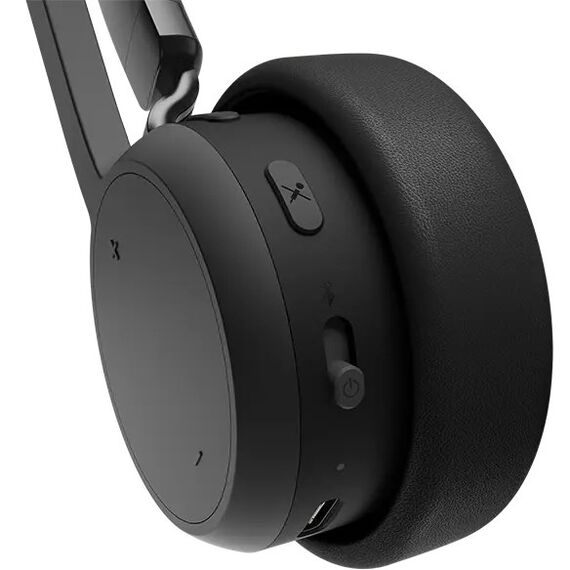 Lenovo 4XD1Q30302 headphones/headset Wireless Head-band Calls/Music Bluetooth Black - Bluetooth - Headsets - Techbox