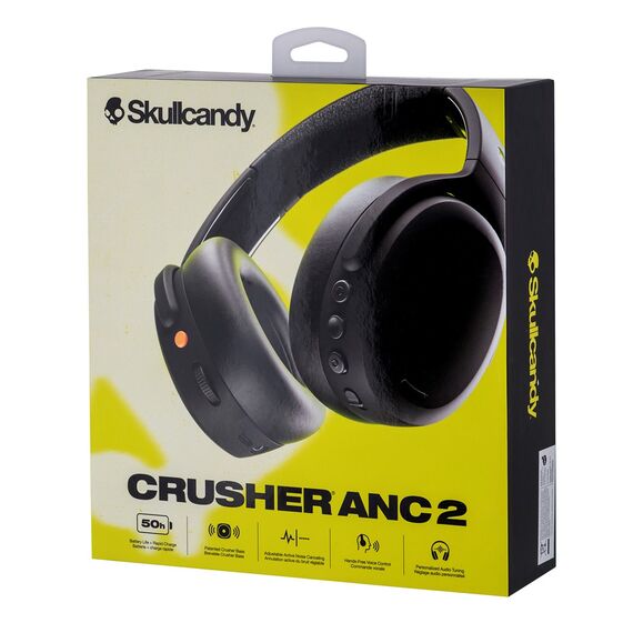 Headphones Skullcandy Crusher ANC 2 Wireless True Black | Techbox