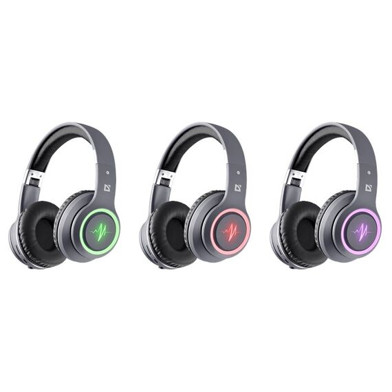 Wireless Headphones with microphone DEFENDER FREEMOTION B571 LED | Techbox