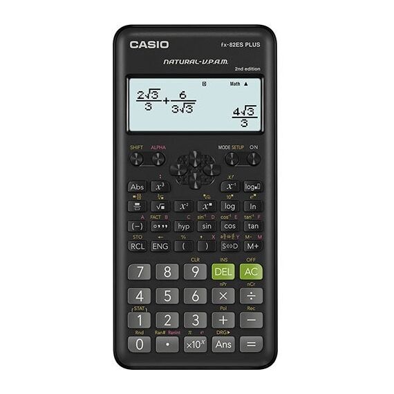 Casio FX-82ES PLUS-2 calculator Pocket Scientific Black - Various Supplies - Office Supplies - Techbox