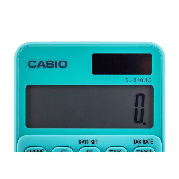 Casio pocket calculator SL-310UC-GN green - Various Supplies - Office Supplies - Techbox
