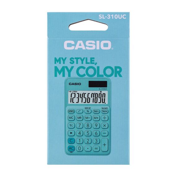 Casio pocket calculator SL-310UC-GN green - Various Supplies - Office Supplies - Techbox