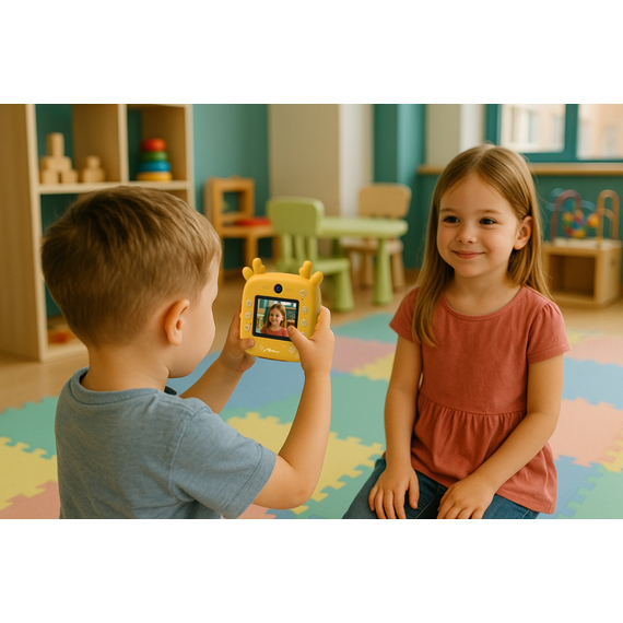 Digital kids’ camera with thermal printer SNAPI MT4108 | Techbox