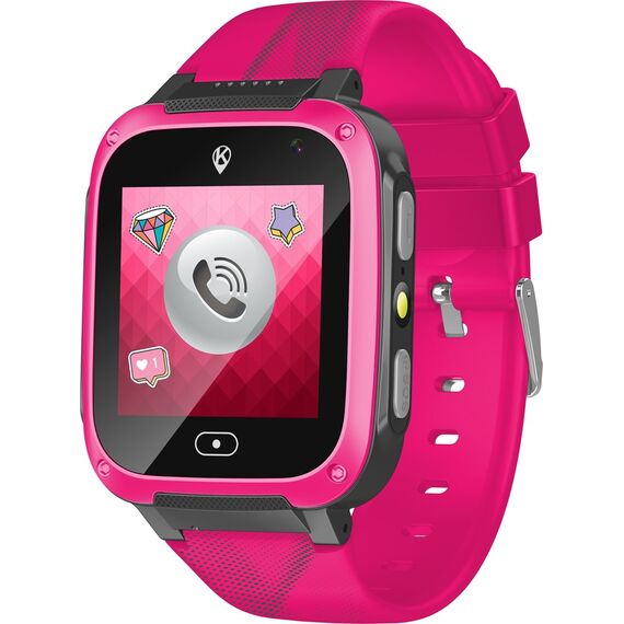 KiDiZ Basic pink smartwatch for children | Techbox
