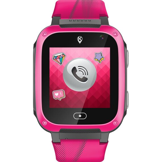KiDiZ Basic pink smartwatch for children | Techbox