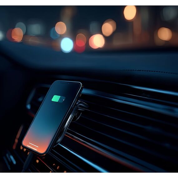 Maclean car phone holder, magnetic, universal, for ventilation grille, ABS material, MC-326 - Smartphone Holders - Smartphones - Techbox
