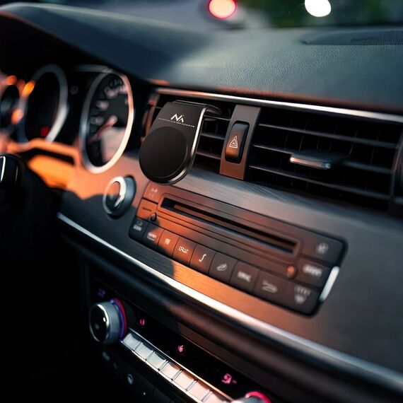 Maclean car phone holder, magnetic, universal, for ventilation grille, ABS material, MC-326 - Smartphone Holders - Smartphones - Techbox