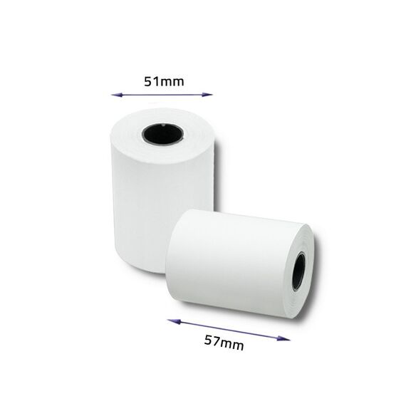 Qoltec 51895 Thermal roll 57 x 30 | 55g / m2 | 10 pcs. | BPA free - Various Supplies - Office Supplies - Techbox