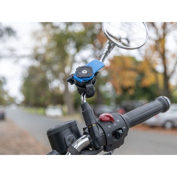 Quad Lock Mirror Mount Passive holder Mobile phone/Smartphone Black, Blue - Smartphone Holders - Smartphones - Techbox