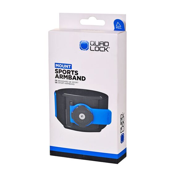 Quad Lock QLM-ARM Holder Mobile phone/Smartphone Black, Blue - Smartphone Holders - Smartphones - Techbox