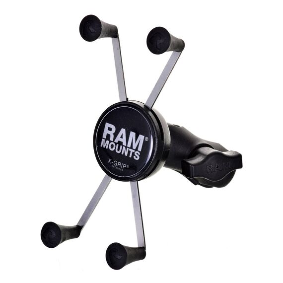 RAM Mounts X-Grip Large Phone Mount with Motorcycle Fork Stem Base - Smartphone Holders - Smartphones - Techbox