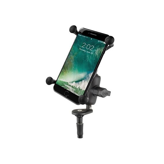 RAM Mounts X-Grip Large Phone Mount with Motorcycle Fork Stem Base - Smartphone Holders - Smartphones - Techbox