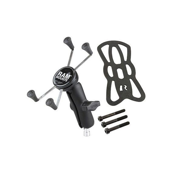 RAM Mounts X-Grip Large Phone Mount with Motorcycle Handlebar Clamp Base - Smartphone Holders - Smartphones - Techbox