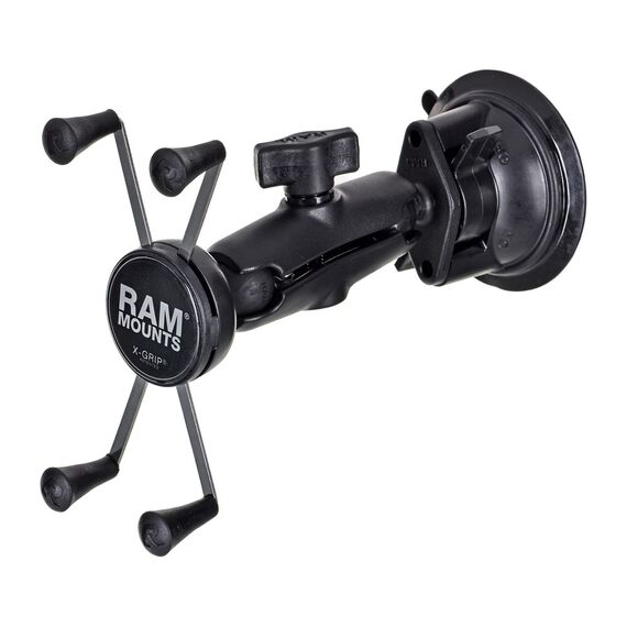 RAM Mounts X-Grip Large Phone Mount with Twist-Lock Suction Cup Base - Smartphone Holders - Smartphones - Techbox