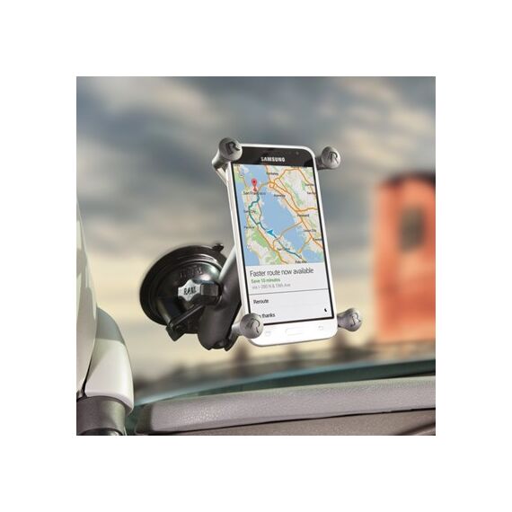 RAM Mounts X-Grip Large Phone Mount with Twist-Lock Suction Cup Base - Smartphone Holders - Smartphones - Techbox