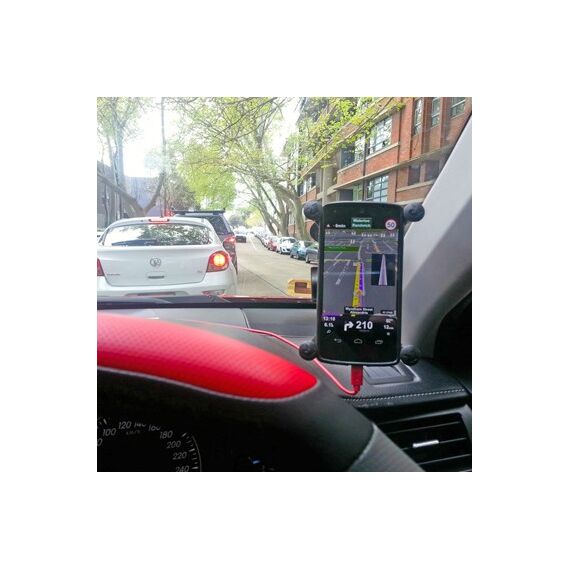 RAM Mounts X-Grip Large Phone Mount with Twist-Lock Suction Cup Base - Smartphone Holders - Smartphones - Techbox