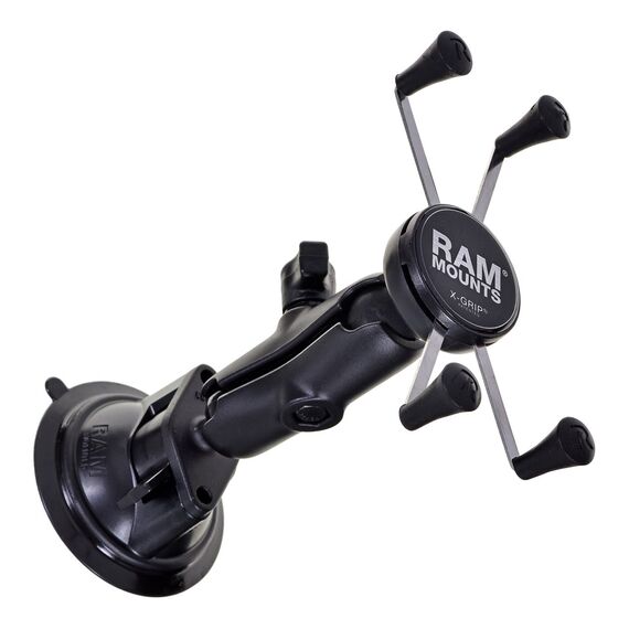 RAM Mounts X-Grip Large Phone Mount with Twist-Lock Suction Cup Base - Smartphone Holders - Smartphones - Techbox