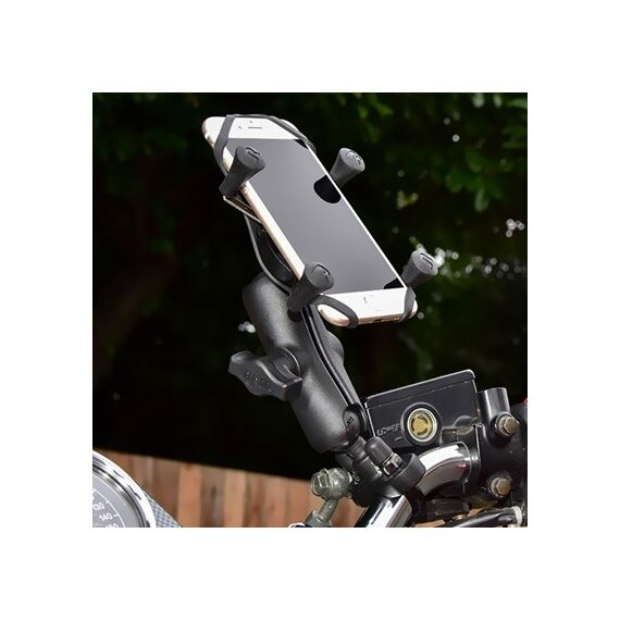 RAM Mounts X-Grip Phone Mount with Handlebar U-Bolt Base - Smartphone Holders - Smartphones - Techbox