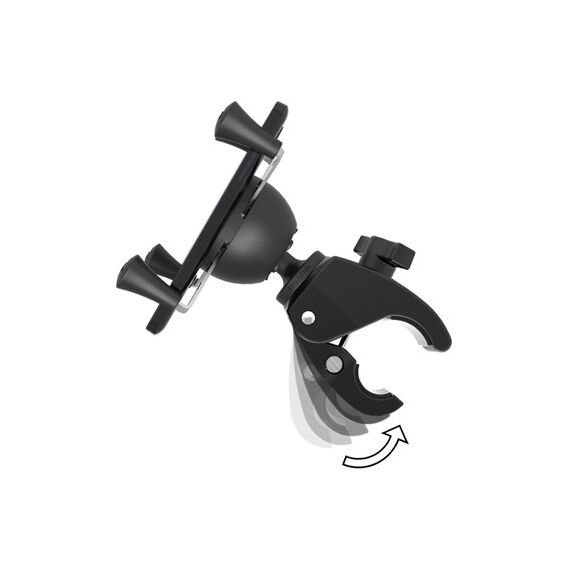 RAM Mounts X-Grip Phone Mount with Low Profile Tough-Claw Base | Techbox