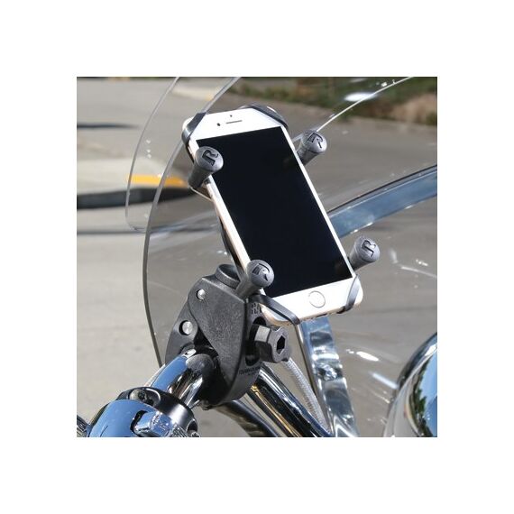 RAM Mounts X-Grip Phone Mount with Low Profile Tough-Claw Base | Techbox