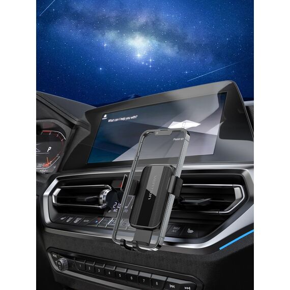 Vention Auto-Clamping Car Phone Mount With Duckbill Clip Black Square Fashion Type - Smartphone Holders - Smartphones - Techbox