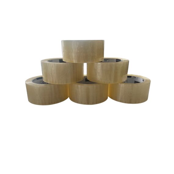 BSTech silent release adhesive tape Acrylic Transparent 48x66 6 pcs. | Techbox