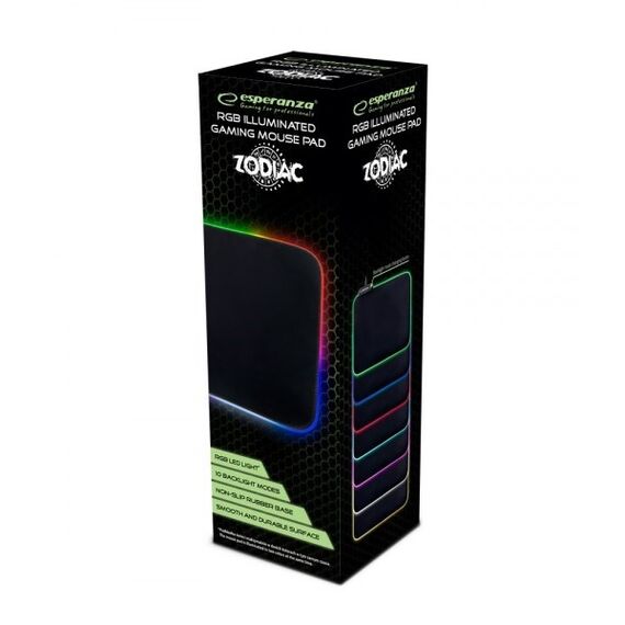 Esperanza EGP105 mouse pad Gaming mouse pad Black | Techbox