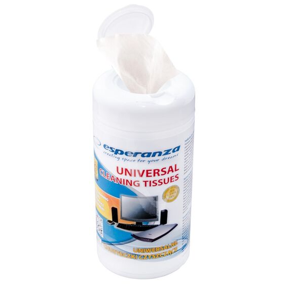 Esperanza ES105 Universal cleaning wipes - 100 items | Techbox