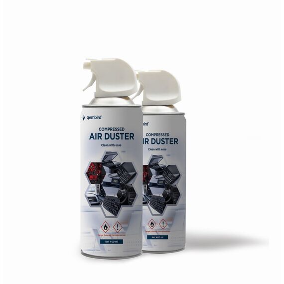 Gembird CK-CAD-FL400-01 compressed air duster 400 ml | Techbox