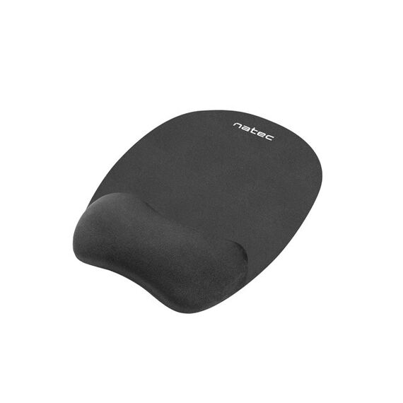 Natec Mouse pad with foam filling CHIPMUNK black - MousePads - Keyboards & Mice - Techbox