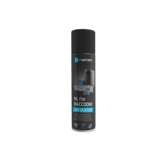 Natec Raccoon NSC-1763 compressed air 600 ml | Techbox