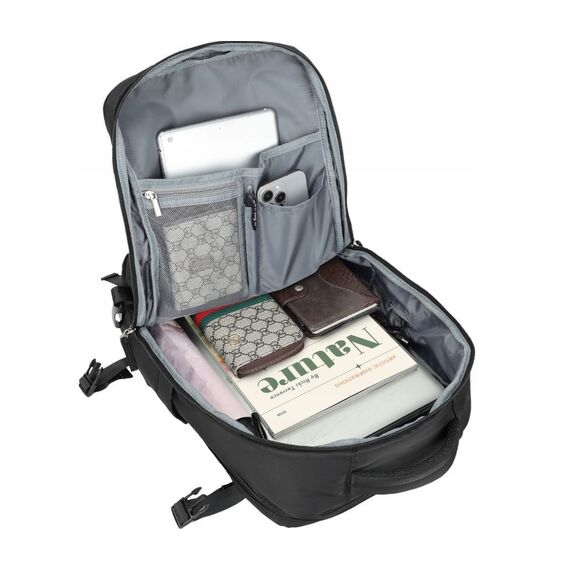 NOVEEN CTB400 Black Cabin Travel Backpack 40x20x25 | Techbox