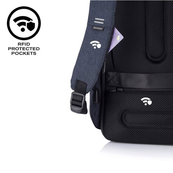 XD DESIGN ANTI-THEFT BACKPACK BOBBY HERO REGULAR NAVY P/N: P705.295 | Techbox