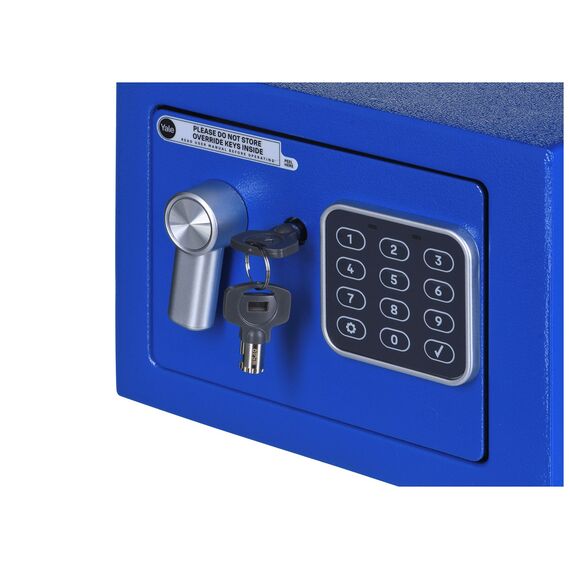 Yale YSV/170/DB2/B Freestanding safe 3.8 l Steel Blue - Various Supplies - Office Supplies - Techbox