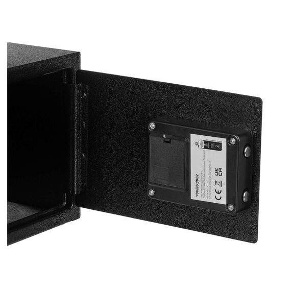 Yale YSV/250/DB2 Free Standing Safe 16.3 l Steel Black | Techbox