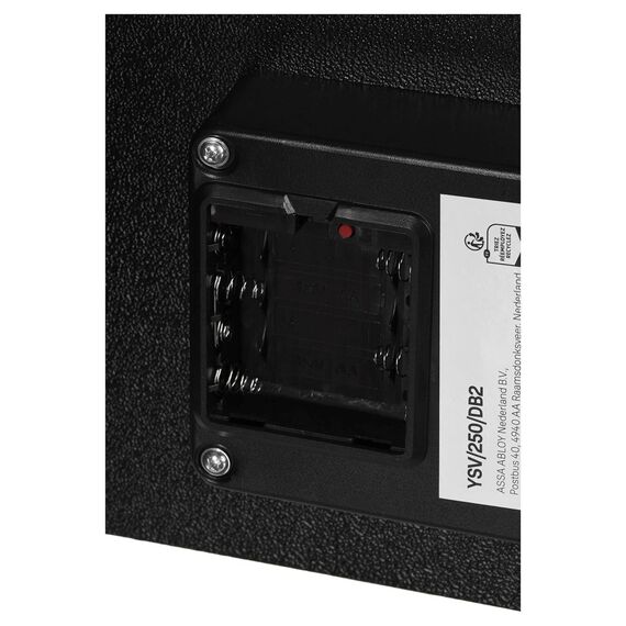 Yale YSV/250/DB2 Free Standing Safe 16.3 l Steel Black | Techbox
