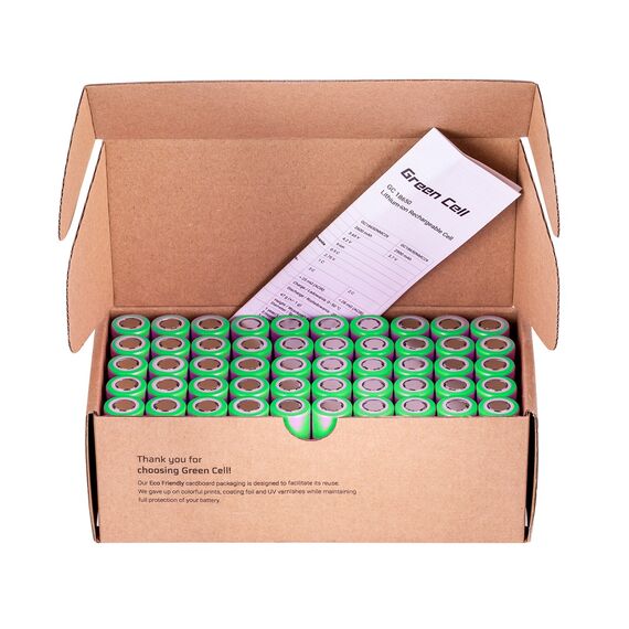 Green Cell 50GC18650NMC29 household battery Rechargeable battery 18650 Lithium-Ion (Li-Ion) - Batteries & Chargers - Consumables - Techbox