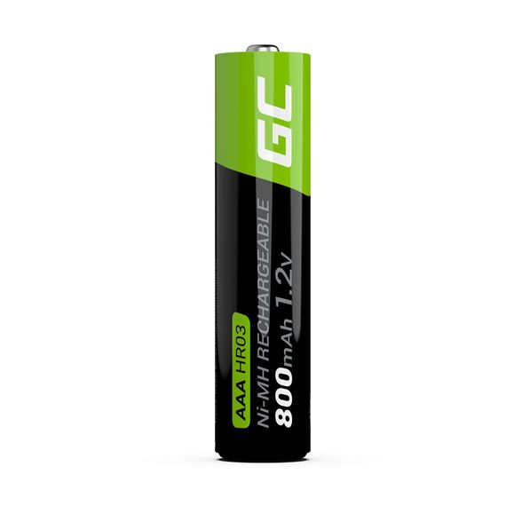 Green Cell GR08 household battery Rechargeable battery AAA Nickel-Metal Hydride (NiMH) - Batteries & Chargers - Consumables - Techbox