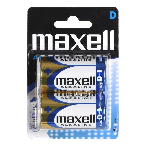 MAXELL battery alkaline LR20 2 pcs. | Techbox