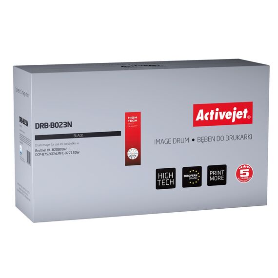 Activejet DRB-B023N drum (replacement for Brother DR-B023; Supreme; 12000 pages; black) - Printer Drums - Toners - Techbox