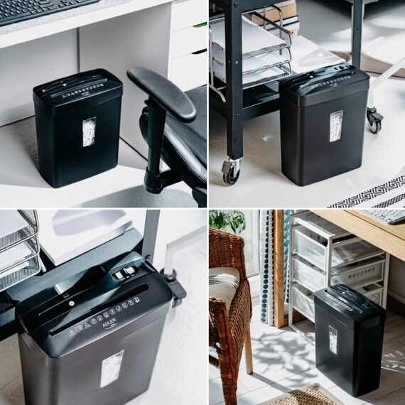 Adler AD 1037 Document Shredder Black - Office Machines - Office Supplies - Techbox