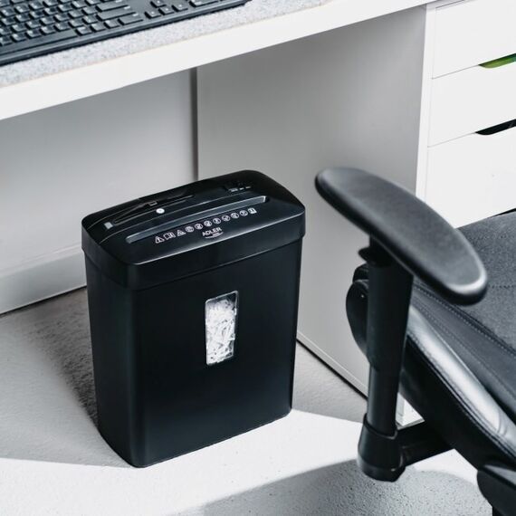 Adler AD 1037 Document Shredder Black - Office Machines - Office Supplies - Techbox
