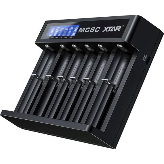 Battery charger Li-ion XTAR MC6C | Techbox