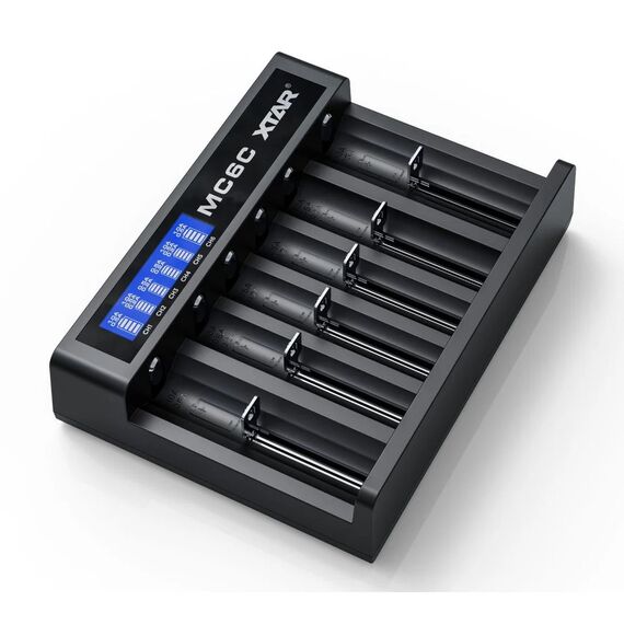 Battery charger Li-ion XTAR MC6C | Techbox