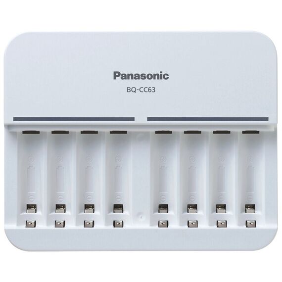 Battery charger PANASONIC Eneloop Smart 8 BQ-CC63 (BQ-CC63E ERP) - Batteries & Chargers - Consumables - Techbox
