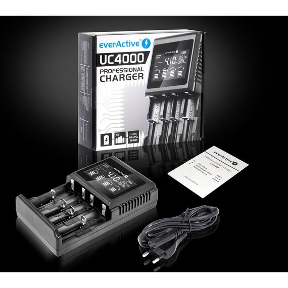 Charger everActive UC-4000 - Batteries & Chargers - Consumables - Techbox